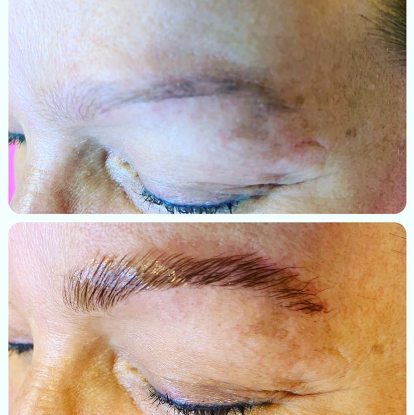 Brow lamination & tint